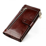 Stylish Leather Bag for Women - Black Crossbody Purse