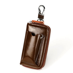 Leather Crossbody Bag for Men Women