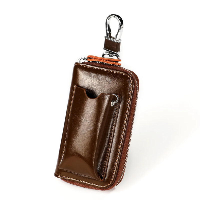 Leather Crossbody Bag for Men Women