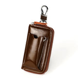 Leather Crossbody Bag for Men Women