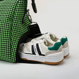 Large Capacity Travel Bag Tote Knit Fabric Backpack