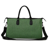 Large Capacity Travel Bag Tote Knit Fabric Backpack