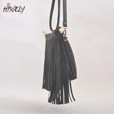 Women Pu Leather Bag Shoulder Crossbody Tassels Messenger Bag