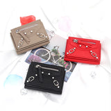 10 Colors 100% Leather Short Wallet Women's Full Leather Mini Wallet