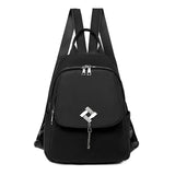 Waterproof Leather Backpack Small Shoulder Bag for Women