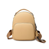 Mini PU Leather Backpack Women Multifunctional Messenger Bag
