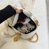 Stylish Mini Ladies Backpack with Hair Ball