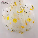 Embroidery Flower Bag Floral Fairy Net Yarn Hand Bag Small Fresh