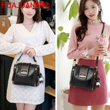 Vintage PU Leather Shoulder Hand Bag Ladies Daily Casual Crossbody Purses