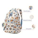 Waterproof Lightweight Schoolbag for Girls Cat Book Bag Student Backpack