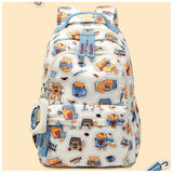 Waterproof Lightweight Schoolbag for Girls Cat Book Bag Student Backpack