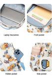 Waterproof Lightweight Schoolbag for Girls Cat Book Bag Student Backpack