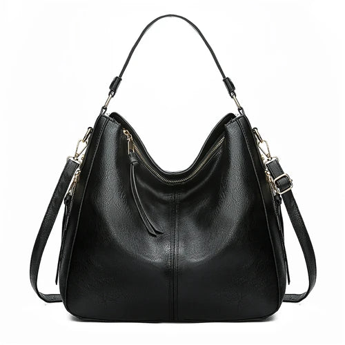 Women PU Leather Handbag Shoulder Crossbody Bag Casual Totes Messenger Bag