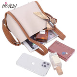 DIY Woven Bag Western Style Ribbon Messenger Bucket Bag