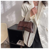 2023 Fashion Full Diamond Handbag Hourglass Flap Shoulder Bag