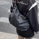 2023 Women Travel Handbag Pu Leather Large Shoulder Bags Casual Tote Bag