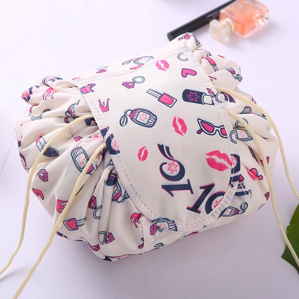 2023 Large Capacity Drawstring Cosmetic Bag Women