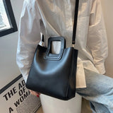 2023 Retro Tote Bag High Ladies Casual Handbag Large Capacity Messenger Small Sq