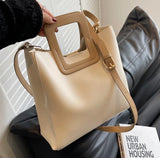2023 Retro Tote Bag High Ladies Casual Handbag Large Capacity Messenger Small Sq