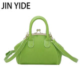 2023 Pleated Handbag with Handle for Women
