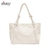 2023 Women's Leather Shoulder Bag Large Capacity Tote Messenger Bag