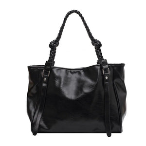 2023 Women's Leather Shoulder Bag Large Capacity Tote Messenger Bag