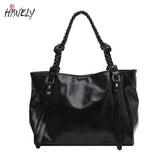 2023 Women's Leather Shoulder Bag Large Capacity Tote Messenger Bag
