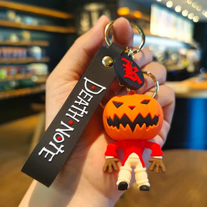 Nightmare Before Christmas Keychains Jack Sally Halloween Silicone Handbag Acces