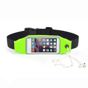 20PCS Waterproof Sport Waist Bag Running Belt Pouch Mobile Holder