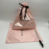 20PCS Satin Hair Pouch Jewelry Cosmetic Silk Drawstring Bag Wedding Gift