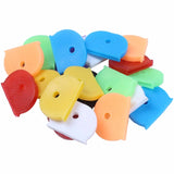 24 Key Caps With Flexible Key Cover For Easy Identification Multicolor