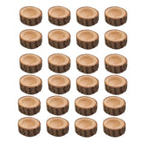 24Pcs Wooden Candle Holder for Wedding Party, Home Decor