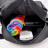 Small Casual Messenger Bag Canvas Nylon Man Oxford 25*22*8CM