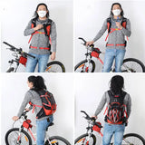 25L Cycling Backpack with Helmet Holder Hydration Pack