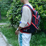 25L Cycling Backpack with Helmet Holder Hydration Pack