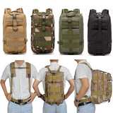 25L Military Tactical Assault Pack Backpack Army Molle 3P Waterproof Bug Out Bag