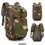 25L Military Tactical Assault Pack Backpack Army Molle 3P Waterproof Bug Out Bag