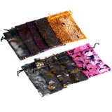 25pcs/lot Skull Halloween Organza Bag Bone Printing Party Candy Gift Packaging