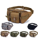Waterproof Nylon Waist Fanny Pack for Men Women