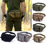 Waterproof Nylon Waist Fanny Pack for Men Women