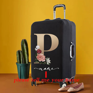 Letter Luggage Cover Protective Dust-proof Travel Accessory