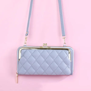 PU Wallet Casual Wallets Portable Purses Zipper Handbag