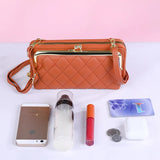 PU Wallet Casual Wallets Portable Purses Zipper Handbag