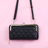PU Wallet Casual Wallets Portable Purses Zipper Handbag