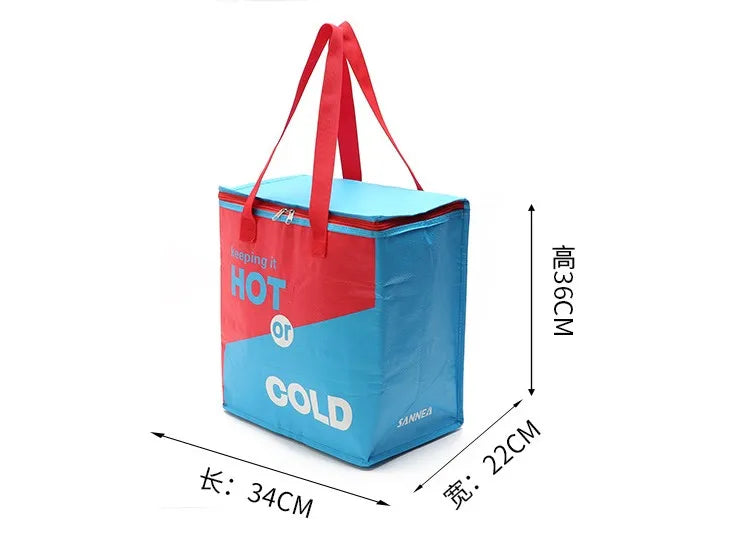 26L Cooler Bag Ice Pack Handbag Thermal Lunch Picnic Box Insulation Bag