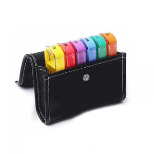 28 Squares Weekly 7 Days Tablet Pill Box Holder Medicine Storage Organizer