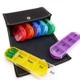 28 Squares Weekly 7 Days Tablet Pill Box Holder Medicine Storage Organizer