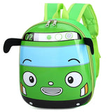 3D Car Shape Kid's School Backpack for Boys Girls