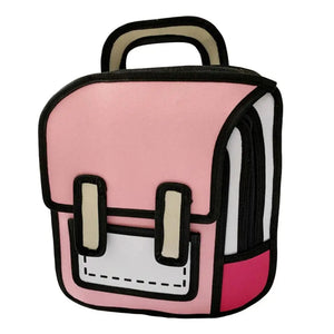 Large Capacity Teen Backpack Waterproof Adjustable Strap Zipper Bag