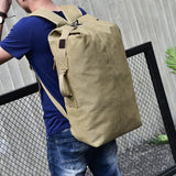 Canvas Travel Duffle Bags Large Capacity Backpacks